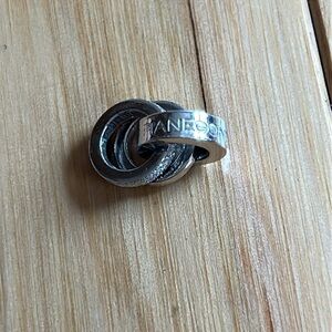 Pianegonda Chic 925 Silver Interlocking Ring Pendant